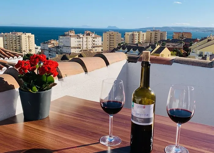 Penthouse Mit Private Dachterrasse Und Blick Auf Meer, Berge ,hafen * Estepona